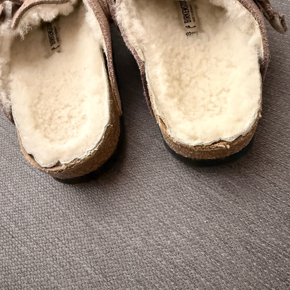 Birkenstock Women's Boston Shearling Clogs size 7/7.5 - Picture 7 of 7